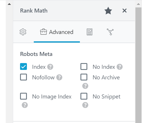 meta nofollow